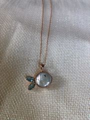 Gümüş Sedef Balık Kolye