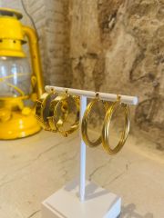 925 Ayaar Gümüş Küpeler