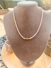 GÜMÜŞ İSTİRİDYE İNCİ KOLYELER