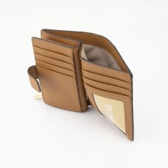 Micheal Kors Logo Desenli Kadın Orta Boy Deri Cüzdan