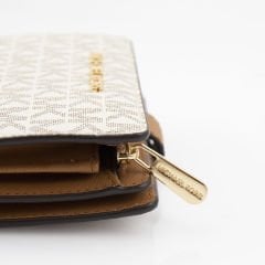 Micheal Kors Logo Desenli Kadın Orta Boy Deri Cüzdan