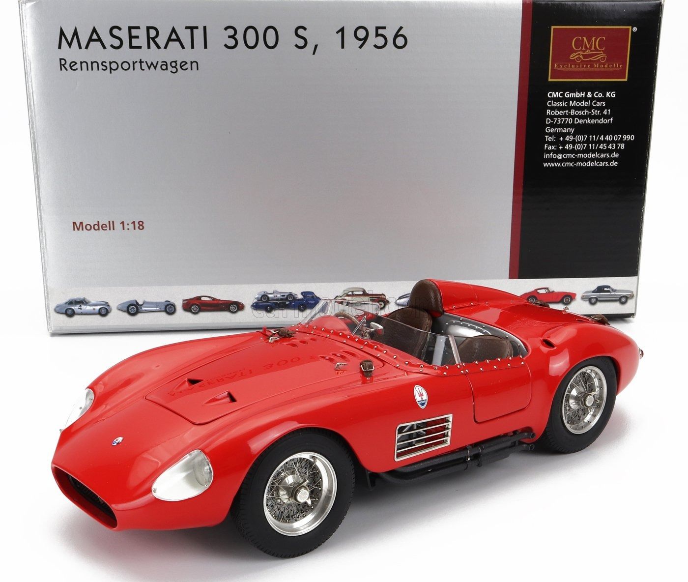 CMC  1/18  MASERATI 300S