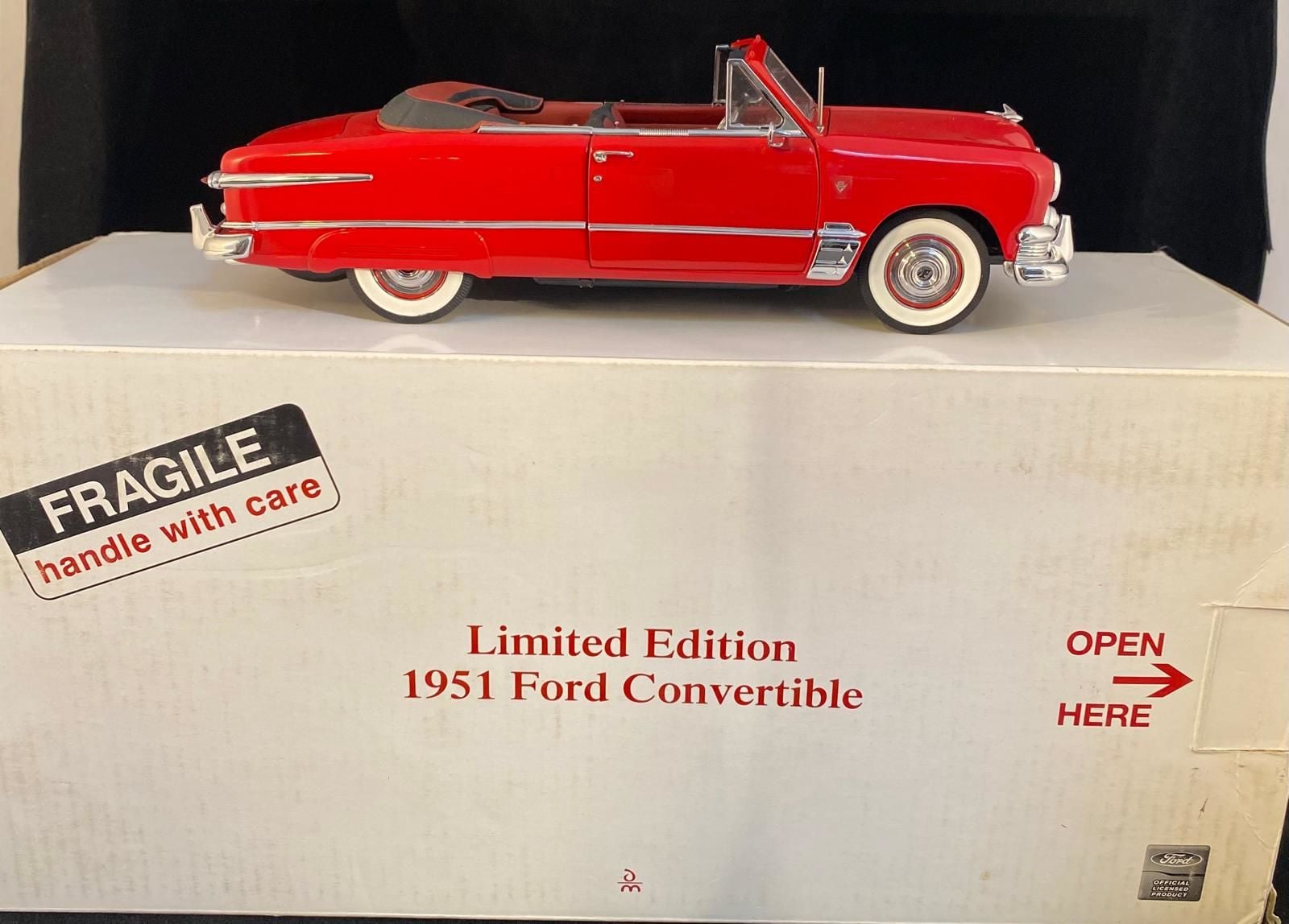 Danbury Mint1/24 1951 Ford Convertible Limited Edition