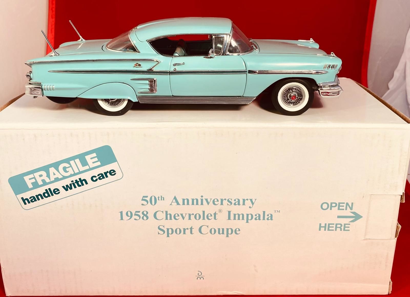Danbury Mint 1/24 1958 Chevrolet Impala Sports Coupe