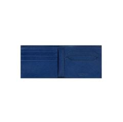 130812 Montblanc Sartorial 6 cc Mavi Cüzdan