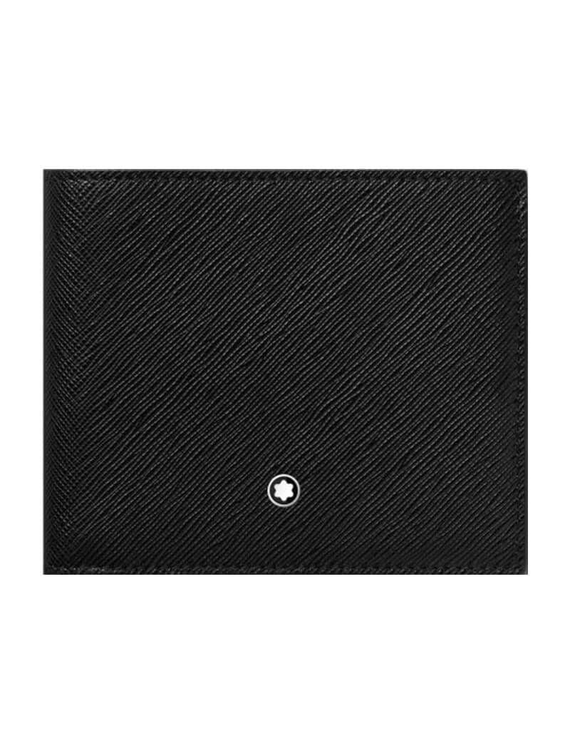 130317 Montblanc Sartorial 8 cc Siyah Cüzdan