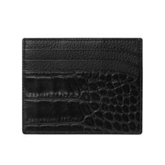 118762 Montblanc Meisterstück 6cc Siyah Kredi Kartlık