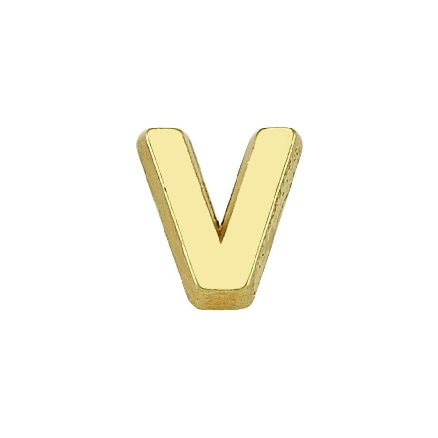 V Harfi - Altın Charm