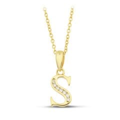 INITIAL NECKLACE - S - 925
