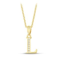 INITIAL NECKLACE - L - 925