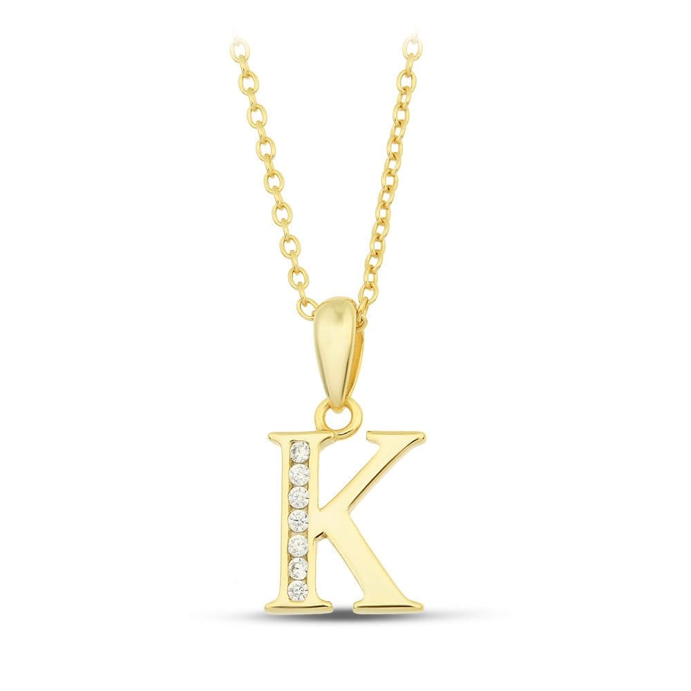INITIAL NECKLACE - K - 925