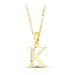 INITIAL NECKLACE - K - 925