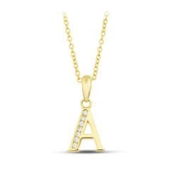 INITIAL NECKLACE - A - 925